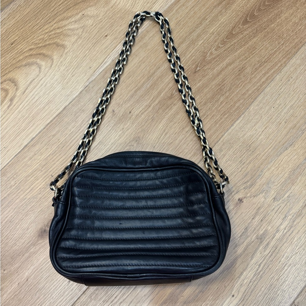 Rouje Micky Black Bag With Chain Strap - Picture 2 of 11
